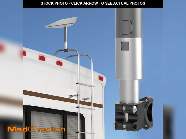 Lot 74-14066553 - wuutyty Starlink Rv Ladder Mount, Starlink Roof Rack Mount, Starlink Mount with Pipe Adapter for RV,...