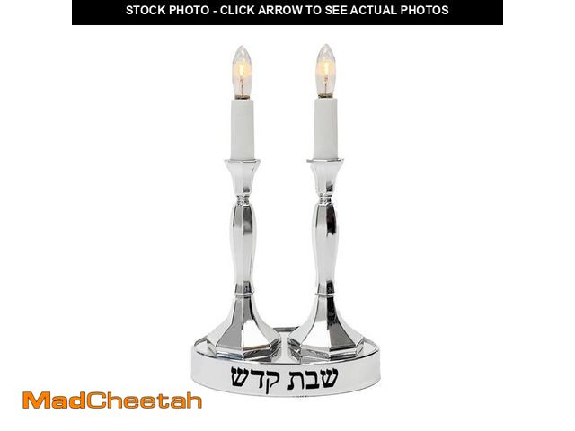 Lot 74-13473167 - Incandescent Electric Shabbat Candles, Low Voltage - UNUSED