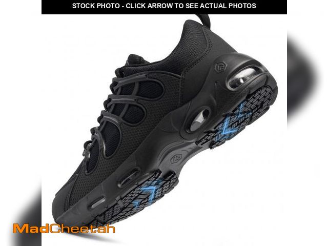 Lot 74-12117133 - LARNMERN Wide Non Slip Shoes Mens Work Sneakers Chef Kitchen Slip Resistant Fashion Working Walking ...
