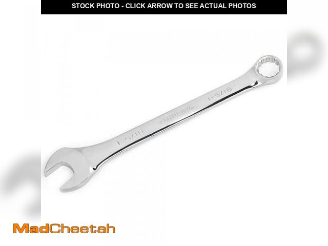 Lot 74-11826005 - Husky 1-5/16 in. 12-Point SAE Full Polish Combination Wrench - UNUSED