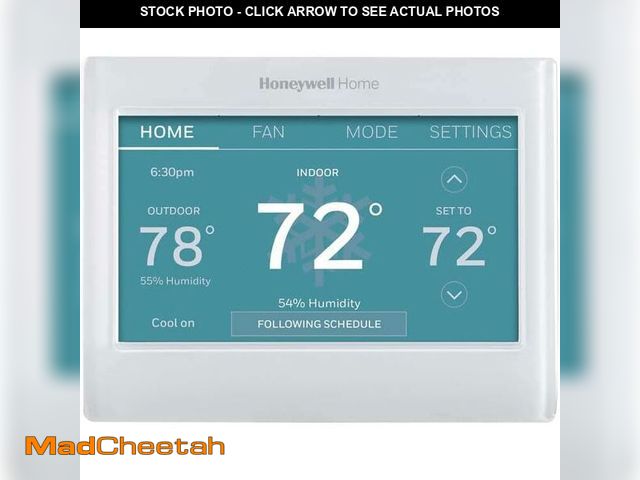 Lot 74-14591204 - Honeywell Home RTH9600WF Smart Color Thermostat ENERGY STAR Wi-Fi Programmable Touchscreen Alexa Rea...