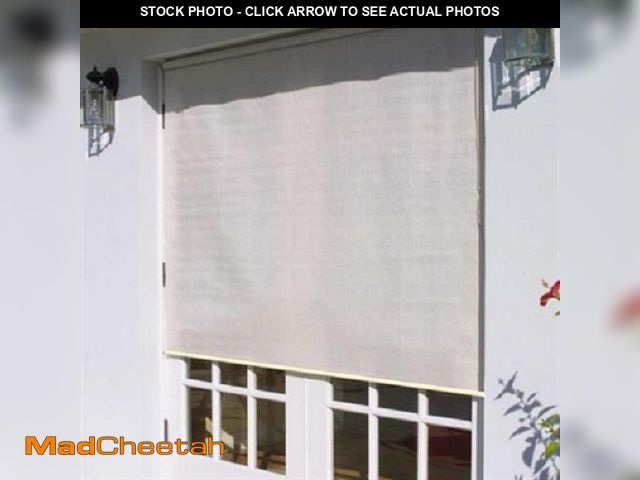 Lot 74-12160082 - Gale Pacific 462161 Outback 95 Roller Shade 4 X 8 Ft. Pebble - UNUSED