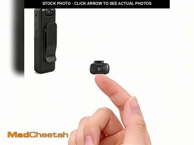 Lot 74-14382995 - Mini Body Camera with Audio and Video Recording, Small Tiny Wearable Personal Portable Thumb POV Act...
