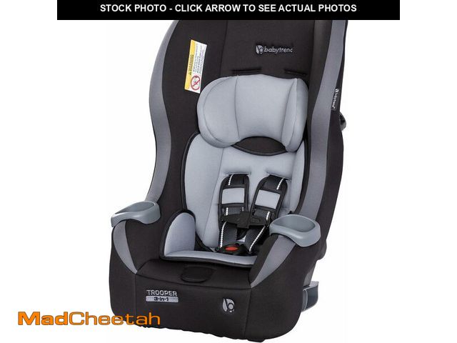 Lot 74-13793797 - Baby Trend Trooper 3-in-1 Convertible Car Seat, Dash Black - UNUSED
