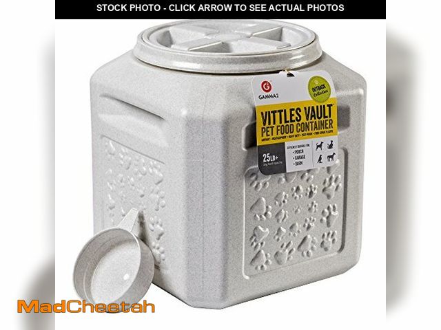 Lot 74-12664333 - Gamma2 Vittles Vault Pet Food Storage Containers - Sealed Dog and Cat Food Storage Container, Fits u...