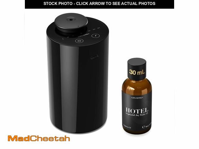 Lot 74-14205957 - Airversa Waterless Essential Oil Diffuser Starter Kit with 30mL Hotel Fragrance Oil Inspired by Ritz...
