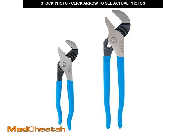 Lot 74-14585305 - Channellock 9.5 in. and 6.5 in. Tongue and Groove Pliers Set GS-1 - UNUSED