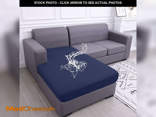 Lot 74-14427474 - hyha Waterproof Sectional Couch Covers, Non Slip Sofa Cushion Covers - USED