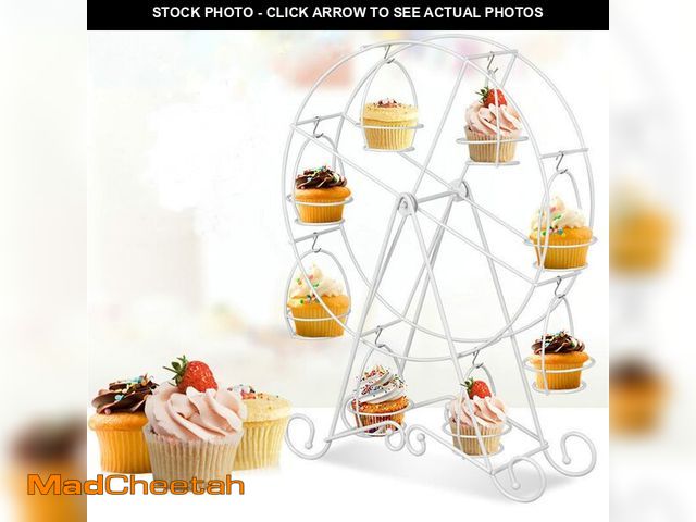 Lot 74-12711806 - Ferris Wheel Cupcake Stand Dessert Serving Tray, Ferris Wheel Cupcake Stand for Carnival and Circus ...
