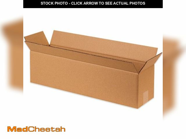 Lot 74-12664091 - AVIDITI Shipping Boxes Large 20"L x 8"W x 6"H, 25-Pack | Corrugated Cardboard Box for Packing, Movin...