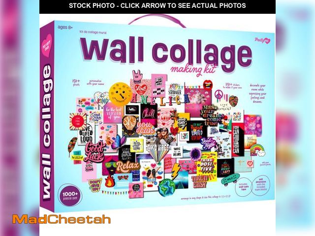 Lot 74-12311845 - Pretty Me Wall Collage Kit for Teen &amp; Tween Girls - Arts Craft Gift Ideas for Age 11, 12,13, 14,...