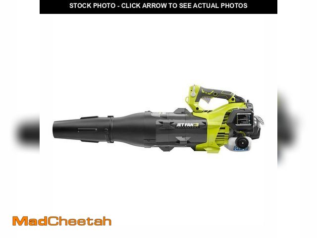 Lot 74-14223422 - RYOBI 160 MPH 520 CFM 25cc Gas Jet Fan Leaf Blower - UNUSED