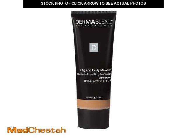 Lot 74-14266281 - Dermablend Leg and Body Makeup Foundation with SPF 25, 40N Medium Natural, 3.4 Fl. Oz. - USED