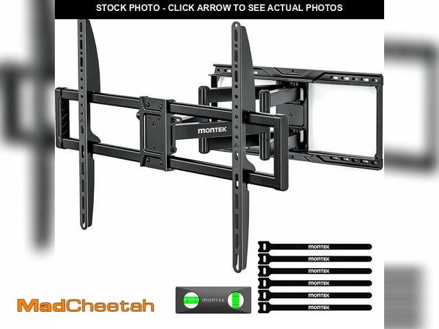 Lot 74-13710177 - monTEK Heavy-Duty Full Motion TV Wall Mount Bracket for 50Ã¢â¬â100Ã¢â¬Â³ TVs up to 200 lbs Ã¢â¬...