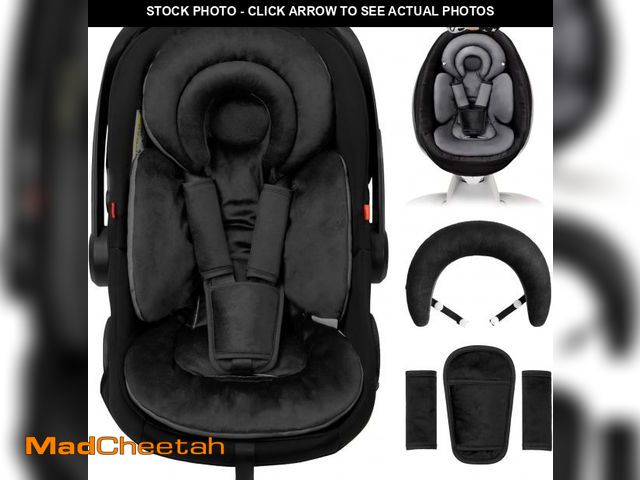 Lot 74-12332673 - TinlyFinly Infant Car Seat Insert with Extra Cushion for Preemie to Toddler, Reversible Newborn Cars...