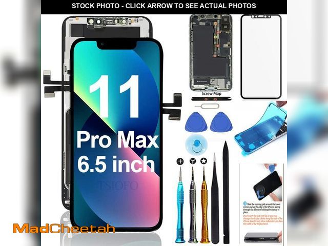 Lot 74-14147444 - for iPhone 11 Pro Max Screen Replacement 6.5 inch LCD Display 3D Touch Digitizer Frame Assembly Full...