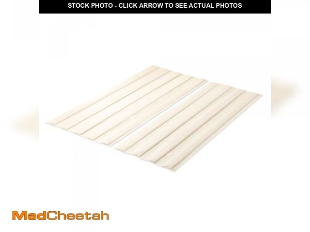 Lot 74-12154883 - Mellow Wood Bed Slat Board with Fabric Cover, Vertical Mattress Support for Bed Frames, Box Spring o...