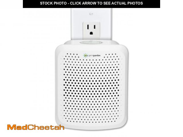 Lot 74-12527559 - GermGuardian AC225W Pluggable Air Purifier with UV-C Light and Nightlight, Reduces Airborne Mold and...