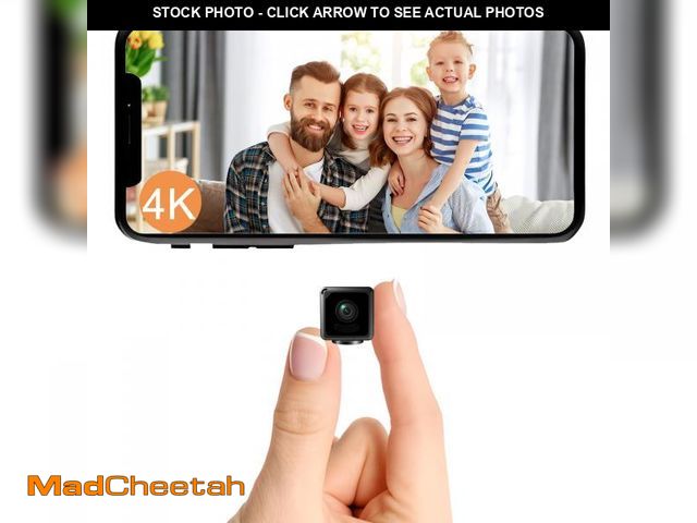 Lot 74-12439459 - Mini Camera, 4K WiFi Wireless Camera Micro Portable Nanny Cam with Motion Detection, Cloud &amp; SD ...