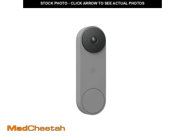 Lot 74-12557239 - Google Nest Doorbell (Wired, 2nd Gen) - Ash - UNUSED