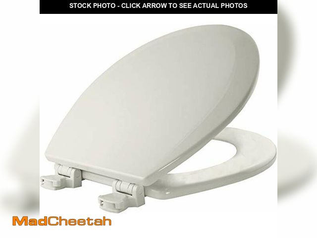 Lot 74-12632838 - Bemis 500EC 006 Toilet Seat, 1 Pack Round, Bone - UNUSED