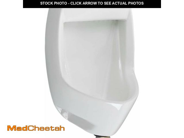 Lot 74-13696252 - American Standard 6581001.020 Maybrook Universal Washout Top Spud Urinal, 1.0 GPF, White - UNUSED
