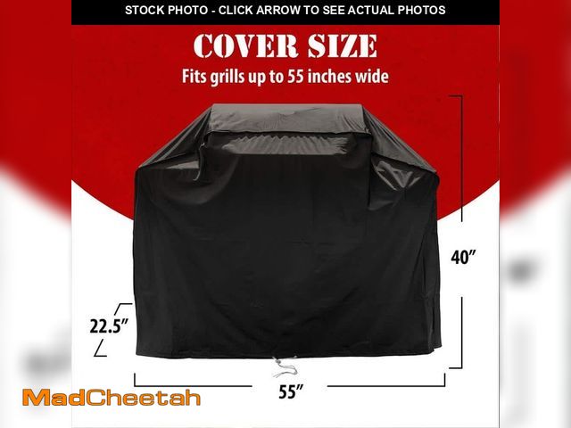 Lot 74-12731594 - PRIVATE BRAND UNBRANDED Premium Grill Cover 55 in. - UNUSED
