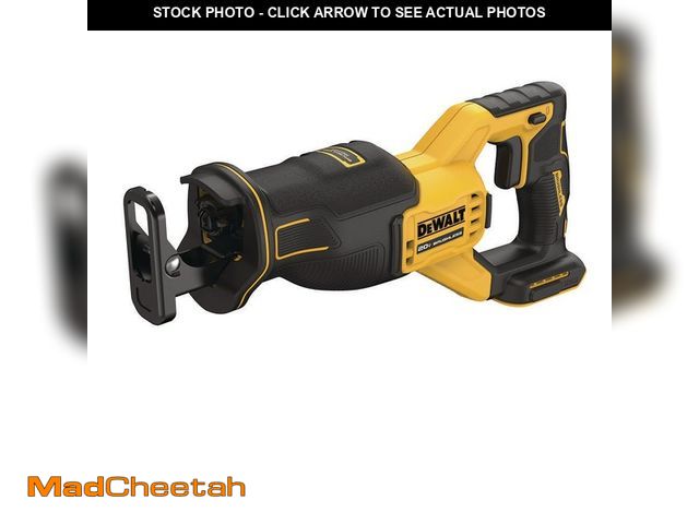 Lot 74-13132324 - DEWALT 20V MAX Cordless Brushless Reciprocating Saw (Tool Only) - USED