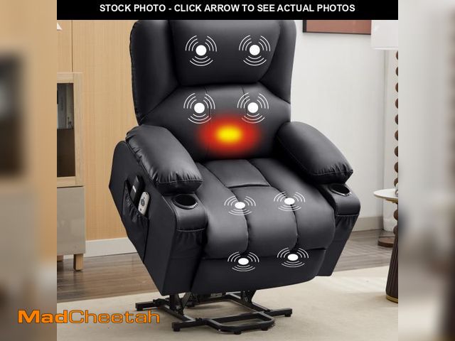 Lot 74-12174331 - JONPONY Power Lift Recliner Chair Recliners for Elderly with Heat and Massage Recliner Chair for Liv...