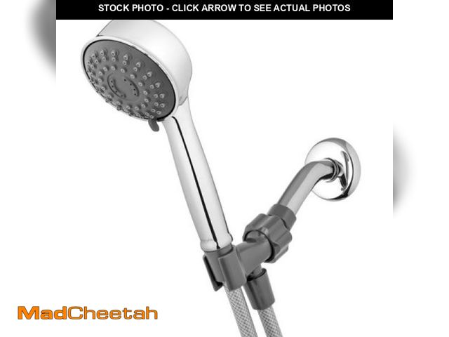 Lot 74-12427341 - Waterpik 6-Mode PowerPulse Massage Hand Held Shower Head, Chrome - UNUSED
