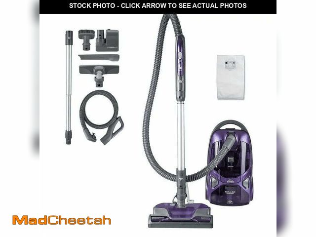 Lot 74-14259664 - Kenmore 600 Series Pet Friendly Lightweight Bagged Canister Vacuum with Pet PowerMate, Pop-N-Go Brus...