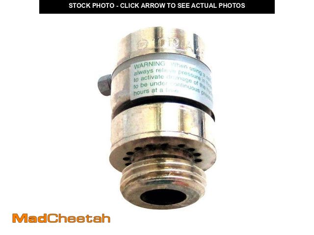 Lot 74-14222554 - Arrowhead Brass Arrowhead 1-1/16 in. Fine Thread Inlet x 3/4 in. MHT Outlet Chrome Fine Thread Self ...