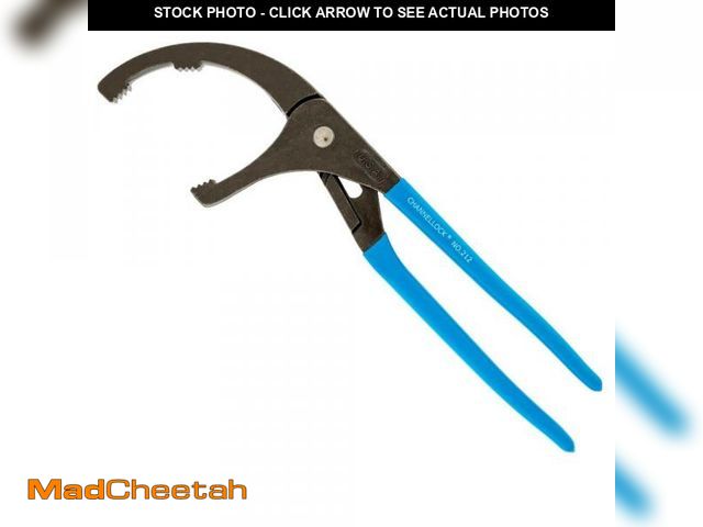 Lot 74-12462846 - Channellock 12 in. PVC and Oil Filter Tongue and Groove Plier - UNUSED