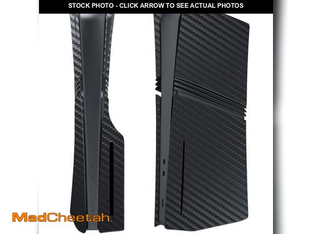 Lot 74-12434160 - Carbon Cover Faceplates for PS5 PRO Console, Shell Panels PS5 PRO Accessories Replacement Faceplate ...