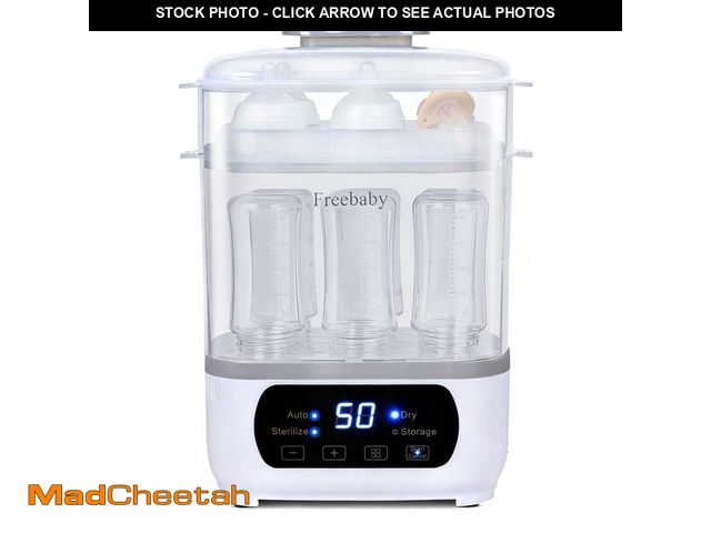 Lot 74-14380579 - Freebaby Baby Bottle Steamer and Dryer, All-in-One Sterilizer and Dryer for All Baby Bottle, Bottle ...