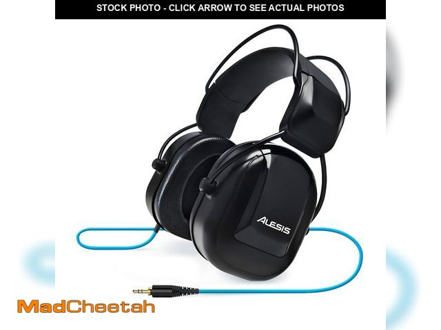 Lot 74-14264324 - Alesis DRP100 - Audio-Isolation Electronic Drums Headphones for Monitoring, Practice or Stage Use wi...