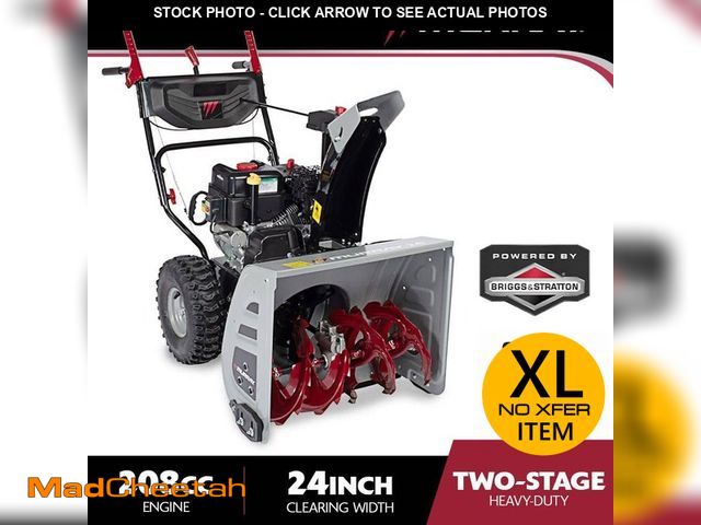 Lot 74-13745914 - Murray 24 in. 208cc Self-Propelled 2-Stage Gas Snow Blower with Electric Start - USED