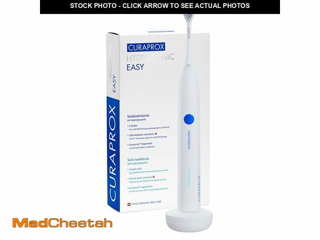 Lot 74-12959220 - Curaprox Hydrosonic Easy Sonic Toothbrush Ã¢â¬â for Daily Gum Care and Plaque Control | Simple, E...