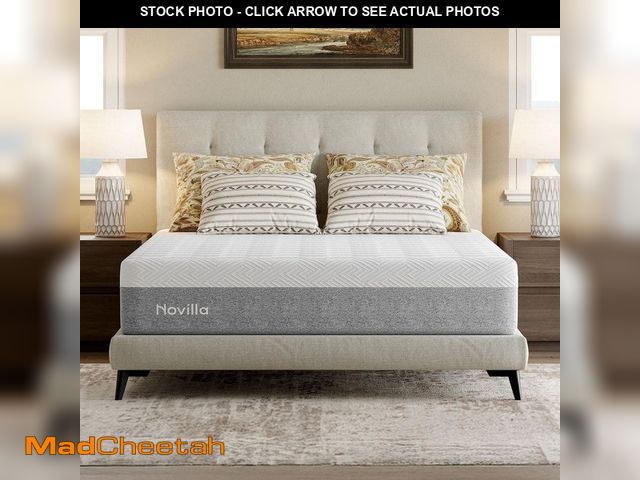 Lot 74-13691054 - Novilla Tight Top 12 in. Medium Gel Memory Foam Twin XL Mattress, Oeko-Tex Standard 100 Certificatio...