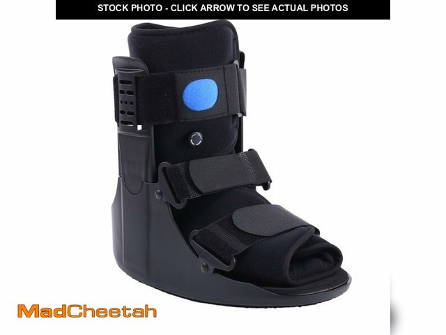 Lot 74-12713447 - JorWystia Orthopedic Walking Boot, Air Cam Walker Fracture Boot for Broken Foot, Sprains &amp; Achil...