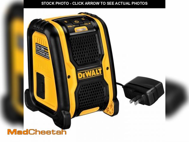 Lot 74-12510824 - DEWALT DCR006 Jobsite Bluetooth Speaker - UNUSED