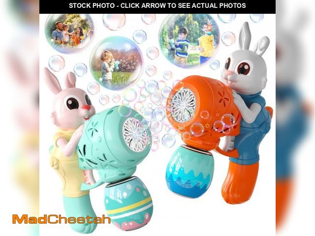 MadCheetah.com - Lot 74-11547650 - Bubble Gun for Kids 2 Pack Bubble ...