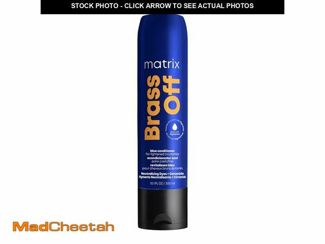 Lot 74-12714594 - MATRIX Brass Off Blue Conditioner | Removes Brassy Orange Undertones | Color Depositing &amp; Toning...