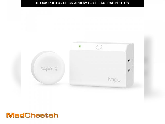 Lot 74-11557922 - TP-Link Tapo Smart Dimmer Plug KIT, Matter Compatible, Wireless Dimmer Button, Dual Outlets, Max Pow...