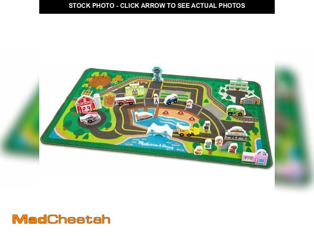 Lot 74-14305763 - Melissa &amp; Doug PAW Patrol Activity Rug - Adventure Bay (22 Pieces) PAW Patrol Town Mat with Wood...