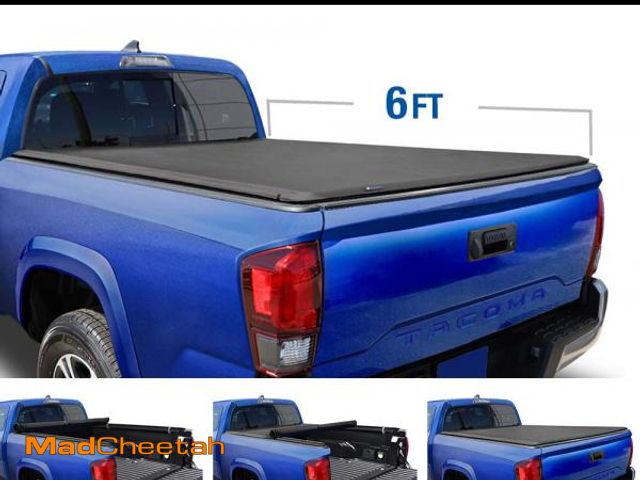 Lot 74-12159932 - Tyger Auto T1 Soft Roll-up Truck Bed Tonneau Cover Compatible with 2016-2023 Toyota Tacoma | 6  Bed ...