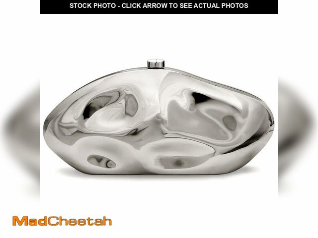 Lot 74-12450114 - Acrylic Clutch Purse for Women Evening Bag, Irregular Shell Acrylic Purse Box Clutch with Chain for ...