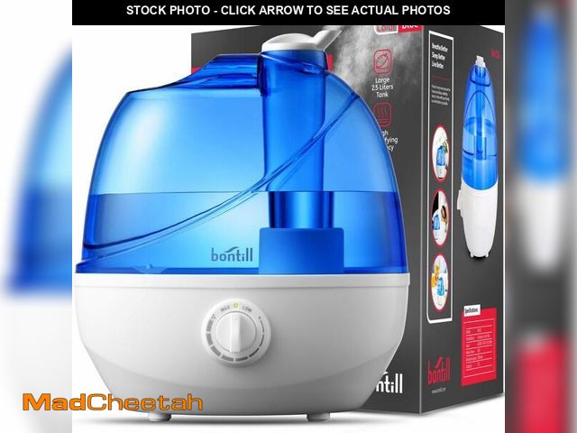 Lot 74-12710756 - Cool Mist Humidifiers for Bedroom &amp; Large Room (2.5L Water Tank) Quiet Ultrasonic Air Humidifier...