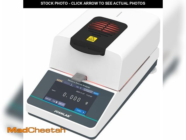 Lot 74-14204110 - JOANLAB Lab Automatic Moisture Analyzer Feed Grain Moisture Tester with Halogen Heating,3 Drying Mod...