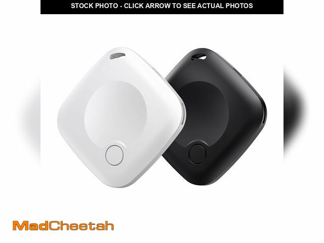 Lot 74-14295233 - Bluetooth Tracker Tags 2 Pack[Apple MFi Certified] Work with Apple Find My(iOS Only) Smart Global Tr...